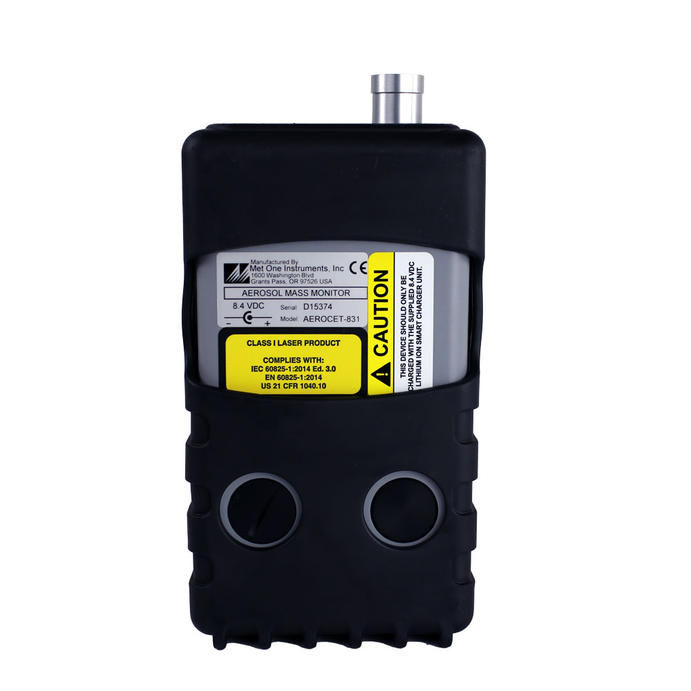 美國MetOne 831 手持式粉塵儀背面